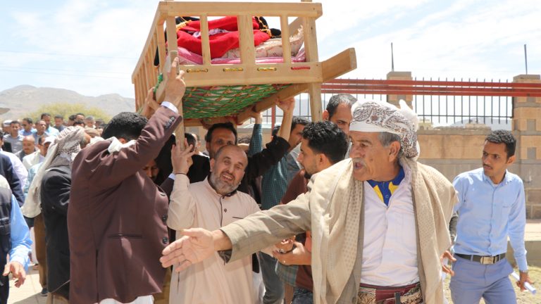 تشييع جنازة مؤسس الجمعية اليمنية لرعاية وتأهيل المكفوفين صالح الدوشان